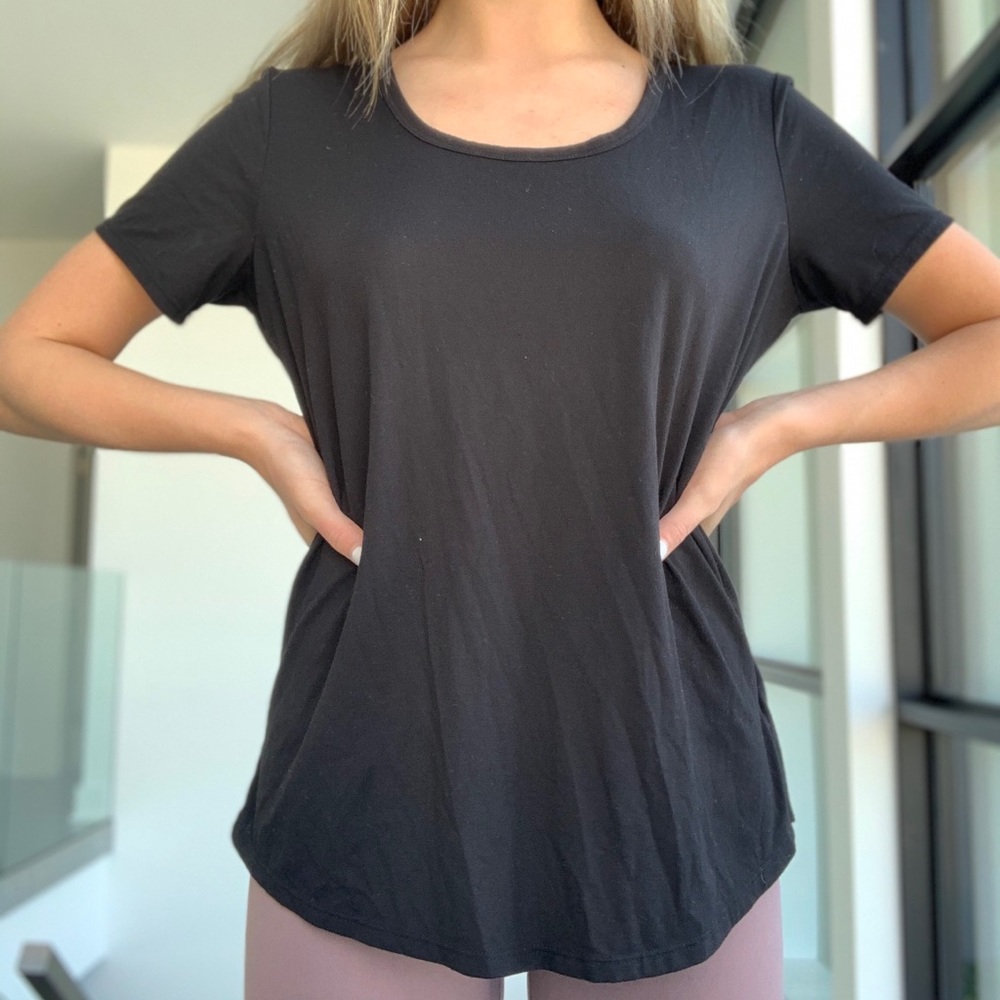 Active Black T ❥